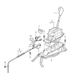 Hand Lever System, Pedal Cluster  Cayenne MK1 (955) 2003-2006