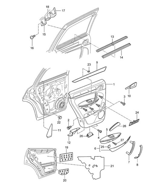 Diagram 807-15 Porsche Carrera GT 