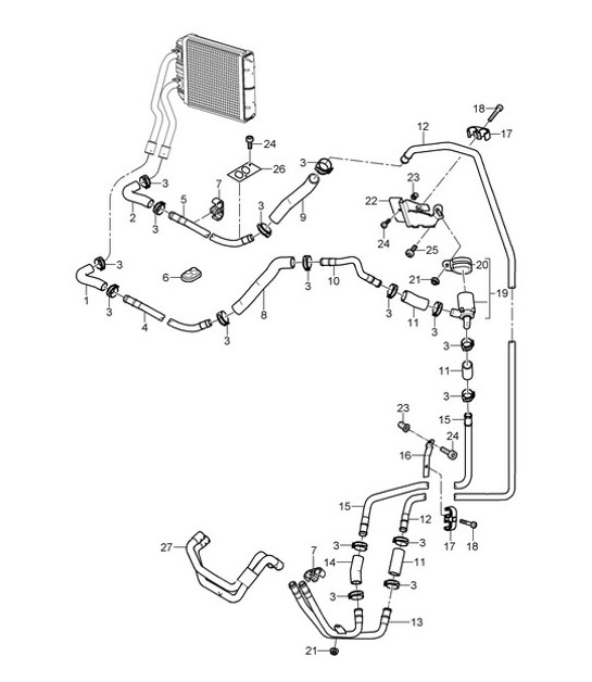 Diagram 813-00 Porsche 997 (911) MK2 2009-2012 Body