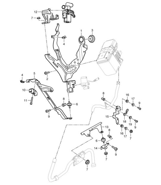 Diagram 813-85 Porsche 997 GT2 2007>> Body