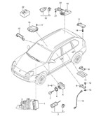 Electrical equipment Cayenne MK1 (955) 2003-2006