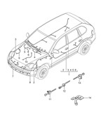 Electrical equipment Cayenne MK1 (955) 2003-2006