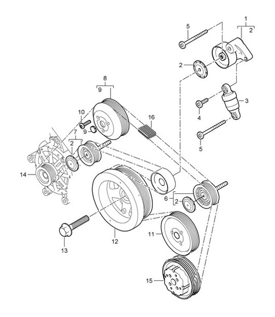 Diagram 102-060 Porsche Taycan 2020>> 