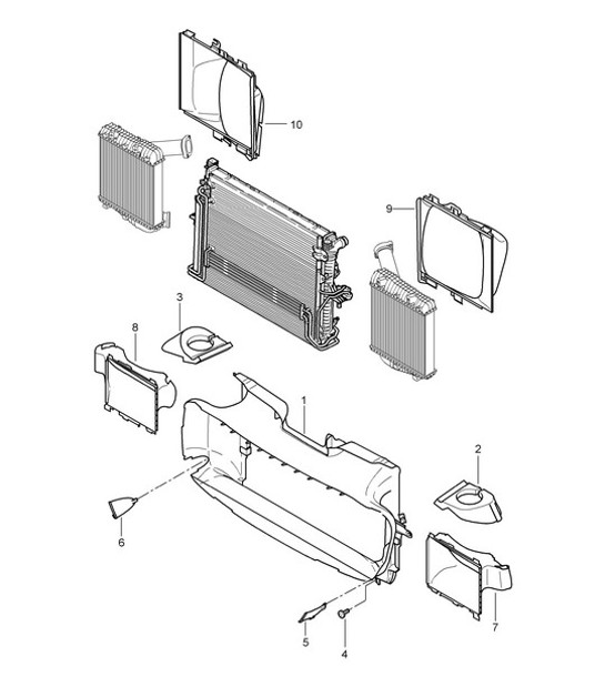 Diagram 105-050 Porsche 928GTS 5.4L 1992-95 