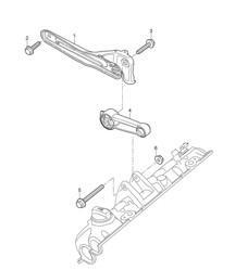 Engine lifting tackle - UPPER - (PR:D5V,D5Z) Cayenne 9PA1 (957) 4.8L 2007-10
