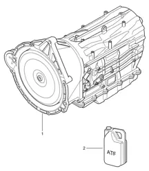 Tiptronic / Transmisión de repuesto (PR:G0R, Tiptronic S) Cayenne 9PA1 (957) 2007-10