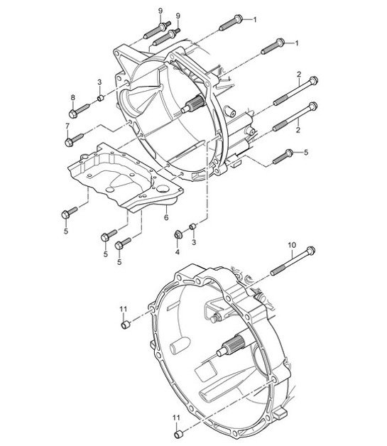 Diagram 320-005 Porsche 968 (1992-1995) Transmission