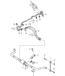 Barre anti-roulis (PR:0AW) Cayenne 9PA1 (957) 2007-10