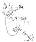 Hand Lever System, Pedal Cluster  Cayenne MK2 (957) 2007-2010