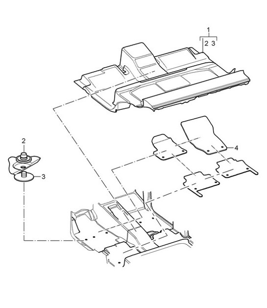 Diagram 807-005 Porsche 911 & 912 (1965-1989) Body