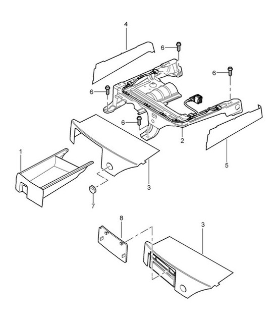 Diagram 817-005 Porsche 911 & 912 (1965-1989) Body