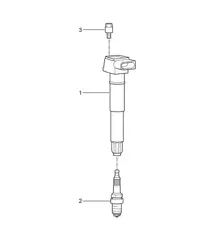 Ignition system Cayenne 9PA1 (957) 2007-10