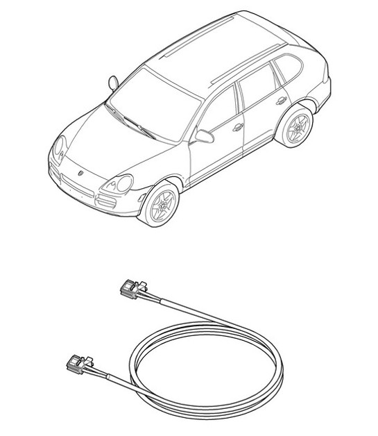 Diagram 902-050 Porsche 911 & 912 (1965-1989) Electrical equipment