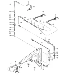 挡风玻璃清洗系统 Cayenne 9PA1 (957) 2007-10