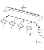 Electrical equipment Cayenne 9PA1 (957) 2007-2010