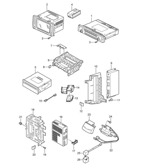 Diagram 911-000 Porsche Taycan 2020>> 