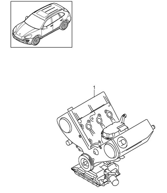 Diagram 101-022 Porsche 911 & 912 (1965-1989) Engine