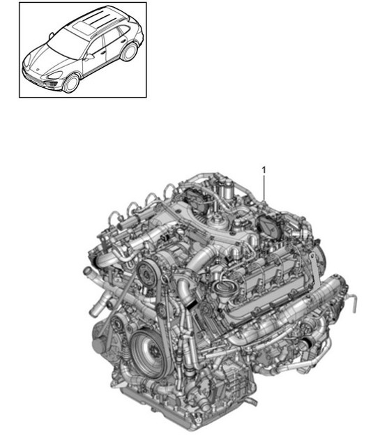 Diagram 101-035 Porsche 911 & 912 (1965-1989) Engine