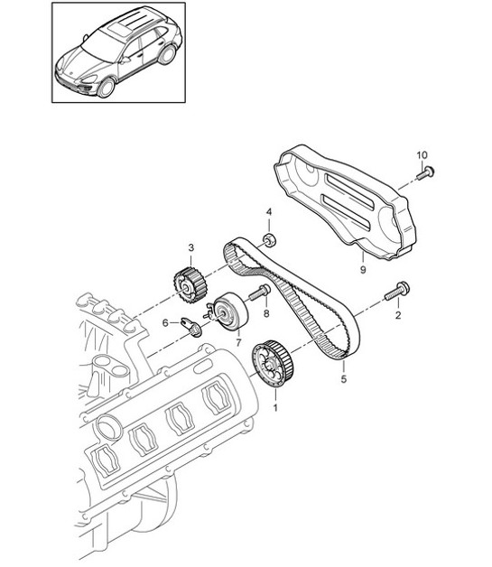 Diagram 103-095 Porsche 918 Spyder 2014-2015 