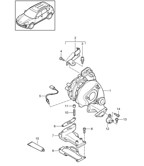 Fuel System, Exhaust System Cayenne 92A (958) 2010-2017