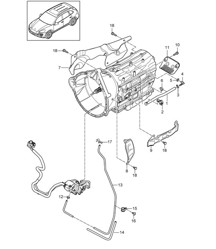 Tiptronic / Ersatzgetriebe / Zubehör (PR:G1G) Cayenne 92A (958) 2011-18