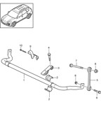 Front Axle, Steering  Cayenne 92A (958) 2010-2017
