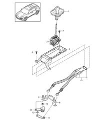 传动控制 / 手动变速箱 (PR:G0L) Cayenne 92A (958) >>2014 年