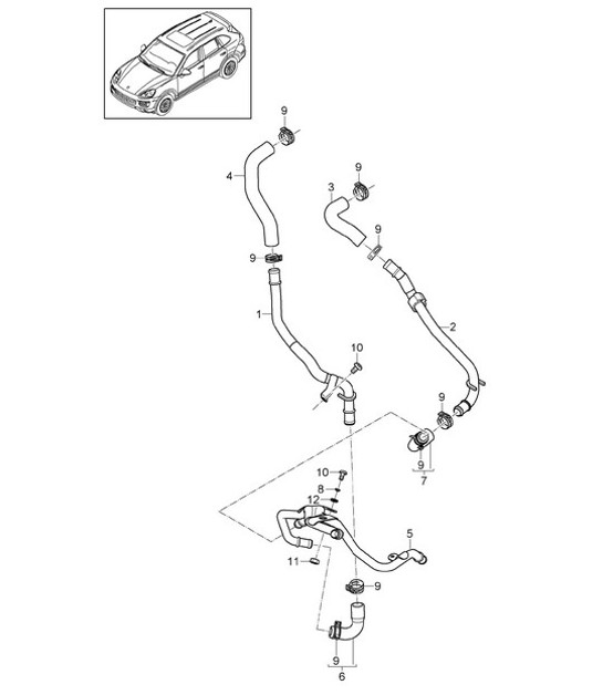 Diagram 813-002 Porsche 911 & 912 (1965-1989) Body