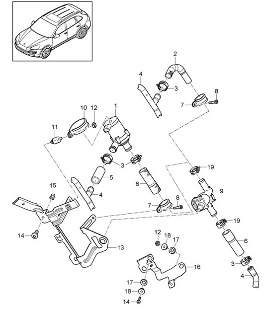Diagram 813-005 Porsche Boxster 987 S 3.2/3.4L 2005-08/08  车身