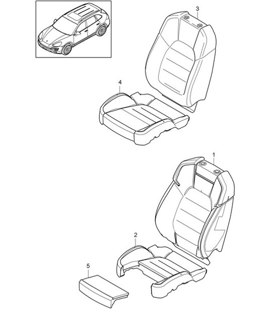 Diagram 817-012 Porsche 911 & 912 (1965-1989) Body