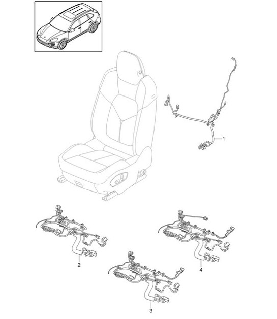 Diagram 817-030 Porsche 911 & 912 (1965-1989) Body