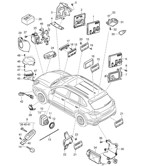 Electrical equipment Cayenne MK3 (958) 2010-2017