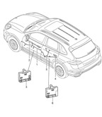 Electrical equipment Cayenne 92A (958) 2010-2017