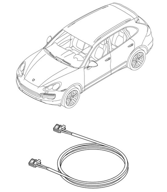 Diagram 902-050 Porsche 968 (1992-1995) Electrical equipment