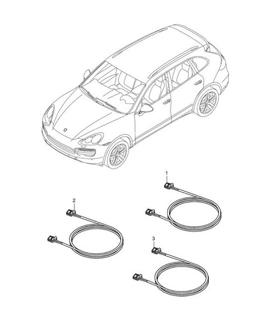 Diagram 902-051 Porsche Cayenne E-Hybrid V6 3.0L 470Hp 