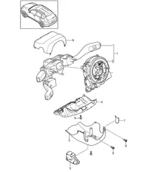 转向柱开关 Cayenne 92A (958) >>2014