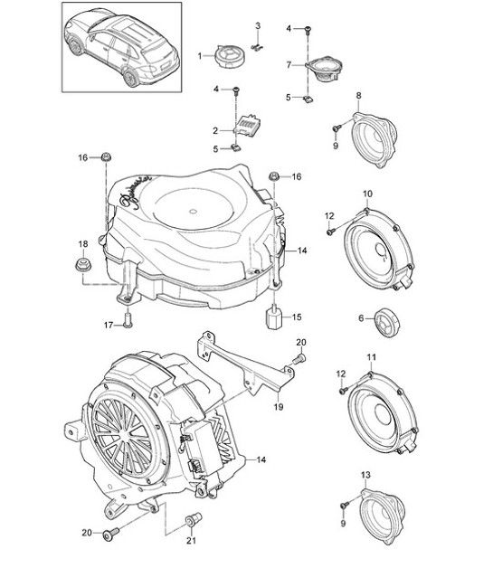 Diagram 911-006 Porsche Taycan 2020>> 