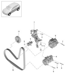 Riemenspanndämpfer / Poly-V-Riemen (Modell: CNCC,CNC, CYNA,CYPA, CYP,CYNB) 95B.1 Macan 2.0L 2014-18 Riemenspanndämpfer / Poly-V-Riemen (Modell: CNCC,CNC, CYNA,CYPA, CYP,CYNB) 95B.1 Macan 2.0L 2014-18