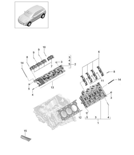Diagram 103-005 Porsche Macan (95B) MK3 2022>> 