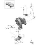 Fuel System, Exhaust System Macan (95B) MK1 (2014-2018)