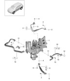 Fuel System, Exhaust System Macan (95B) MK1 (2014-2018)