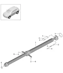 万向轴 95B.1 Macan 2014-18