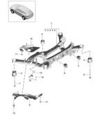 Rear Axle Macan (95B) MK1 (2014-2018)