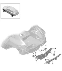 Parte posteriore 95B.1 Macan 2014-18