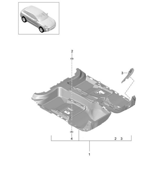 Diagram 807-010 Porsche 911 & 912 (1965-1989) Body