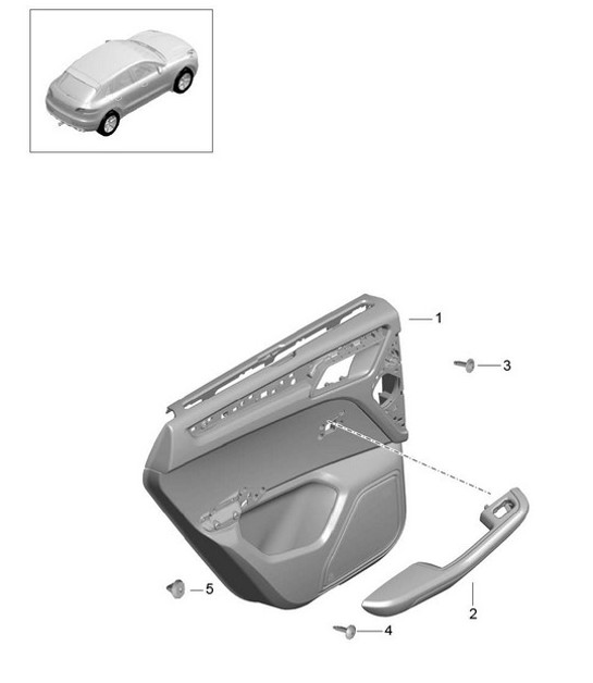 Diagram 808-070 Porsche 964 (911) (1989-1994) Body