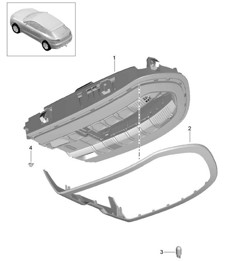 Consola / Techo / ver manual de taller 95B.1 Macan 2014-18 Consola / Techo / ver manual de taller 95B.1 Macan 2014-18