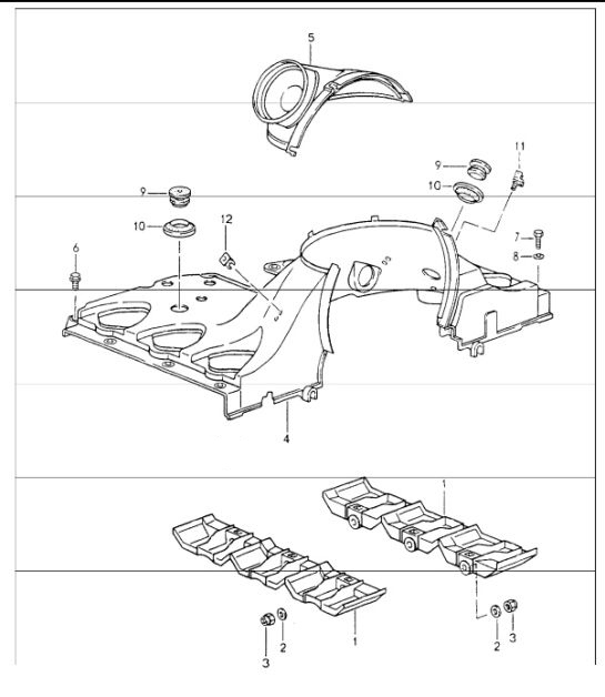 Diagram 105-05 Porsche Cayenne 3.2L V6 2003>> Engine