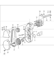 power-steering pump 964 1989-94 power-steering pump 964 1989-94