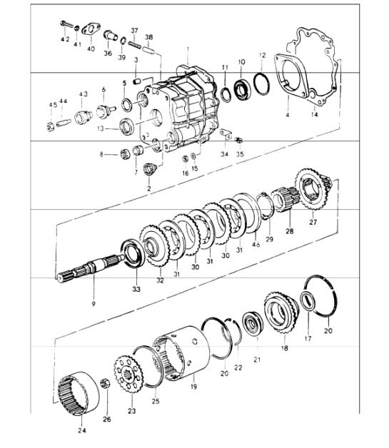 Diagram 302-10 Porsche Cayenne E-Hybrid V6 3.0L 470Hp 